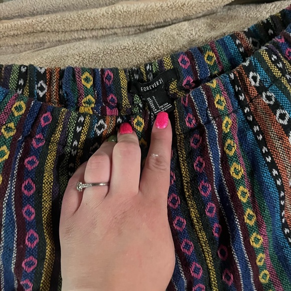Multi colored size large forever 21 shorts. - Picture 3 of 3